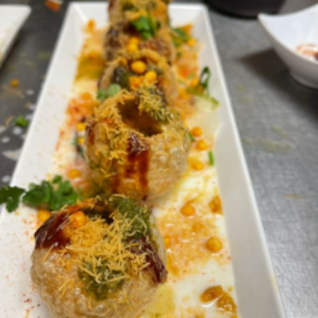 Aloo Dahi Puri.