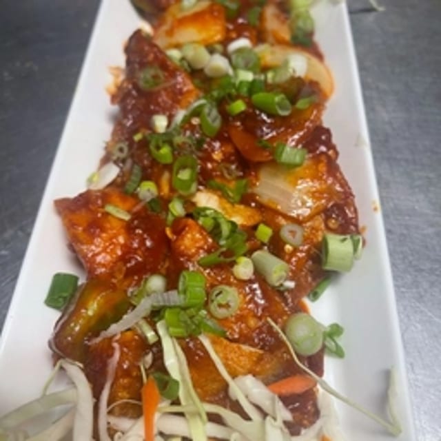 Chili Fish Dry.