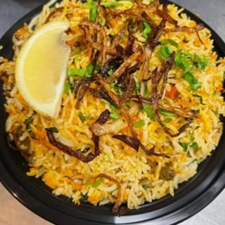 Veg-Hyderabad Dum Pot Biryani