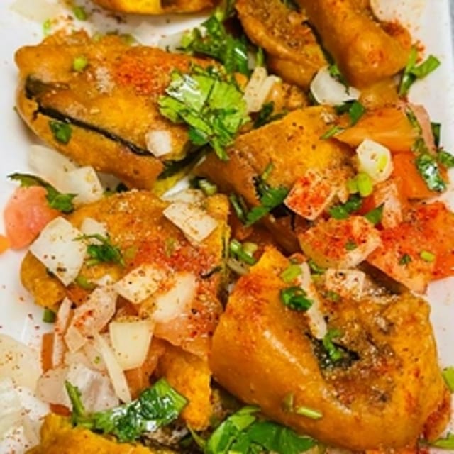 Hyderabadi Cut Mirchi.