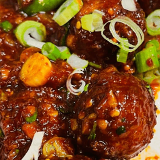 Veg Manchurian Dry.