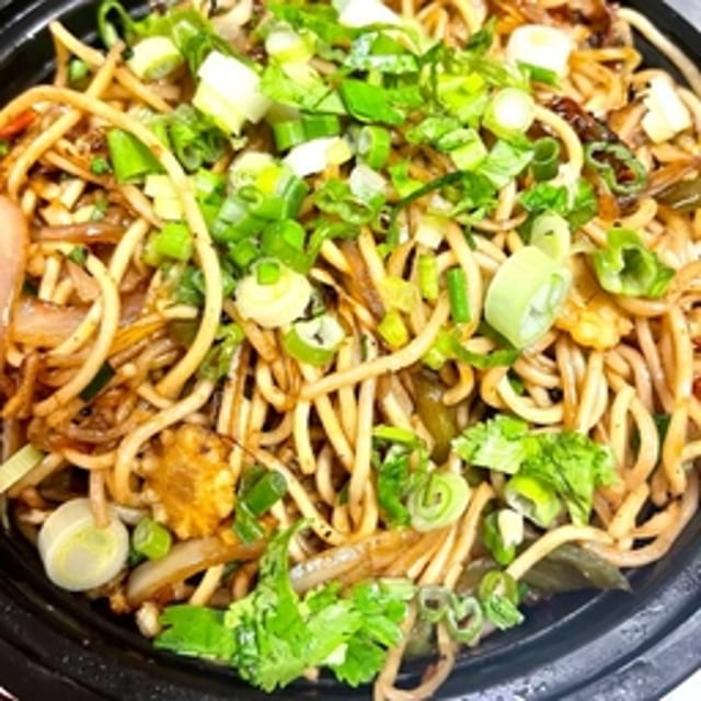 Hakka Noodles with Protein.