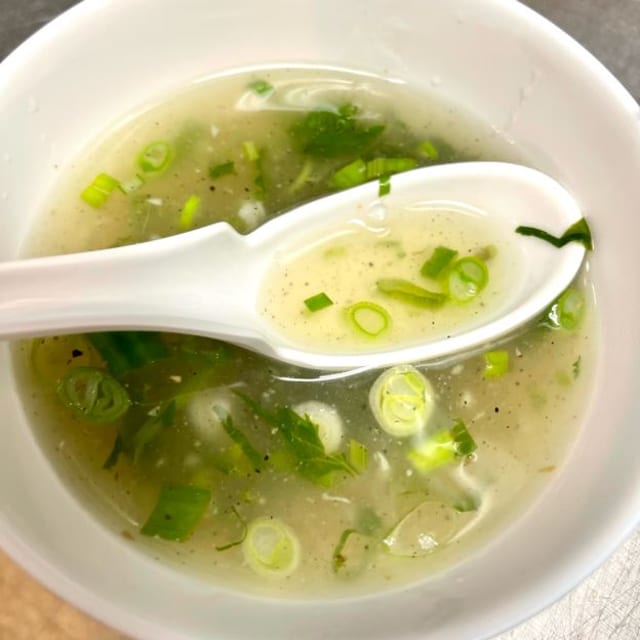 Lemon Coriander Soup.